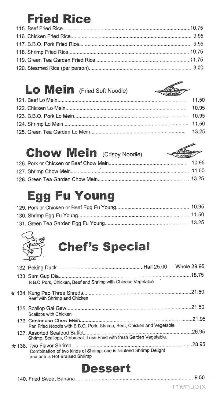 Menu page 10