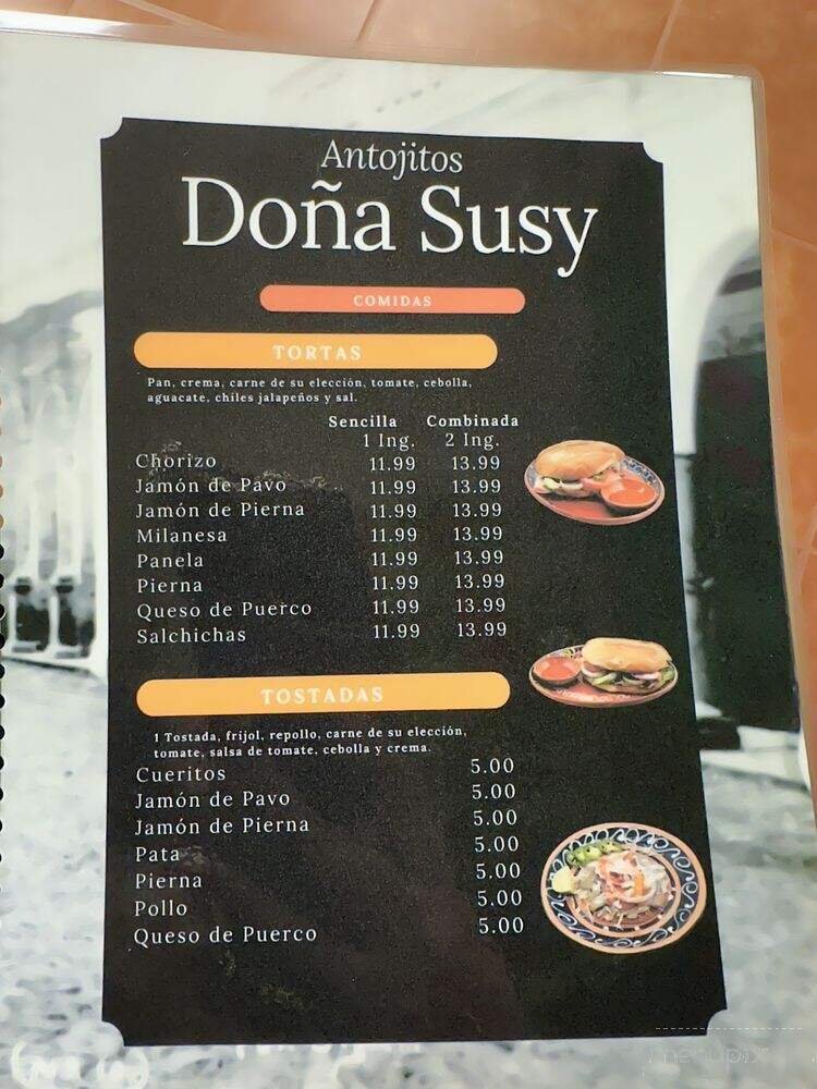 Menu page 1