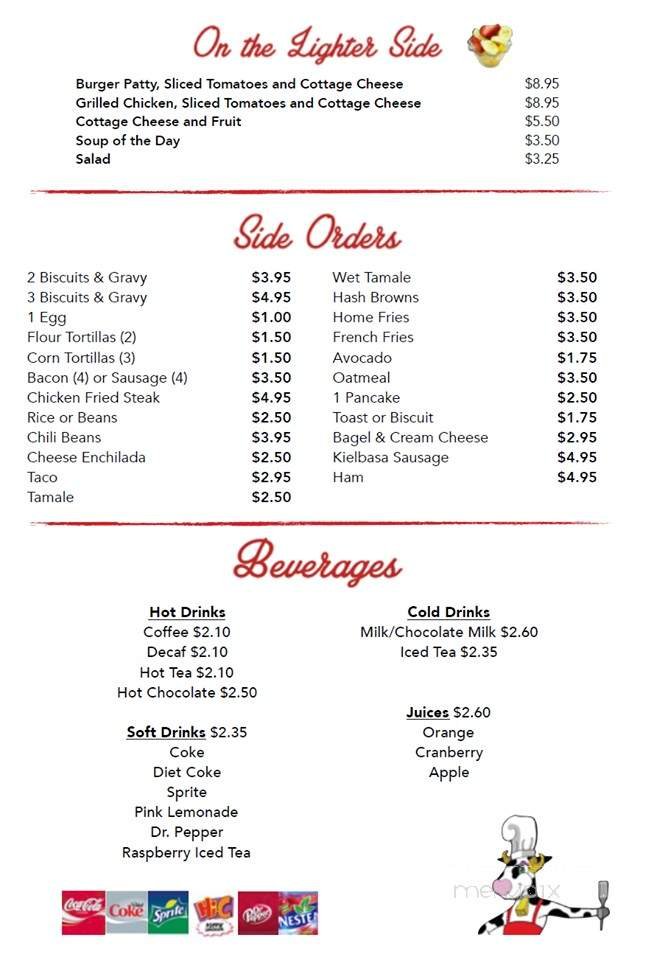 Menu page 5