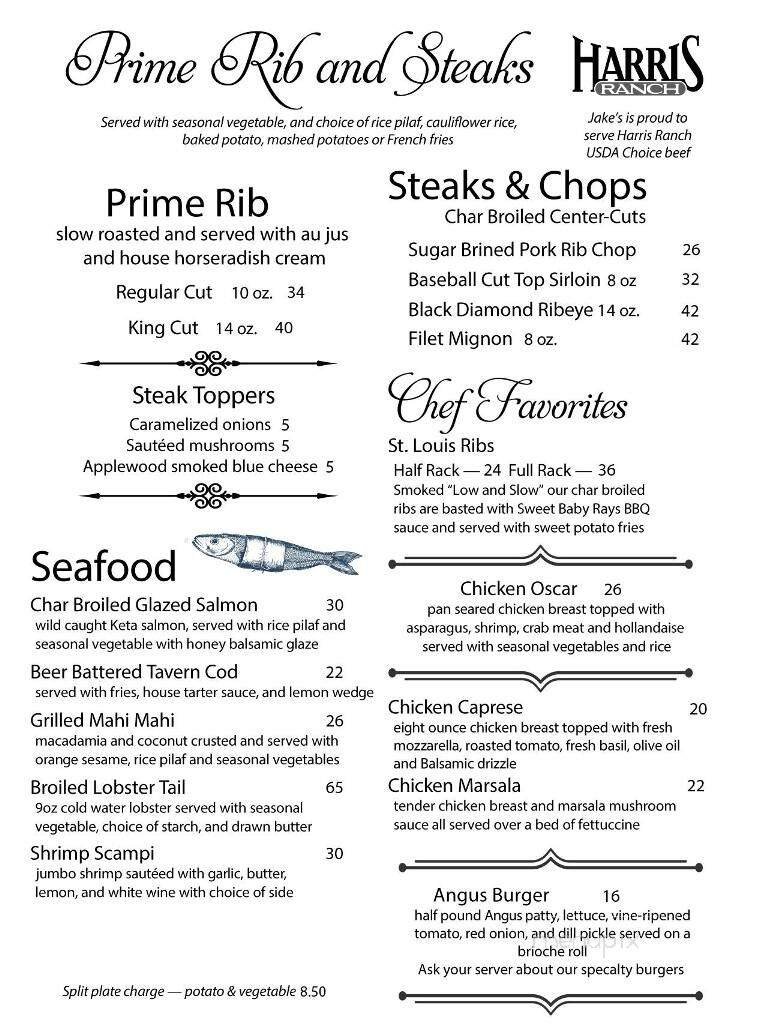 Menu page 1
