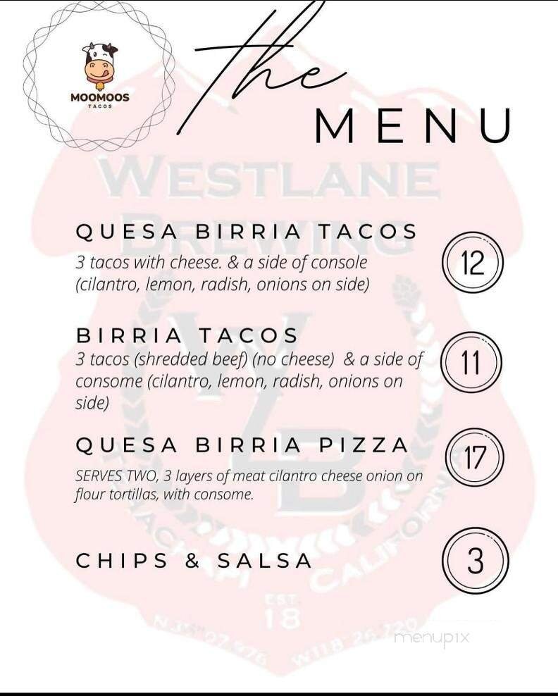 Menu page 2