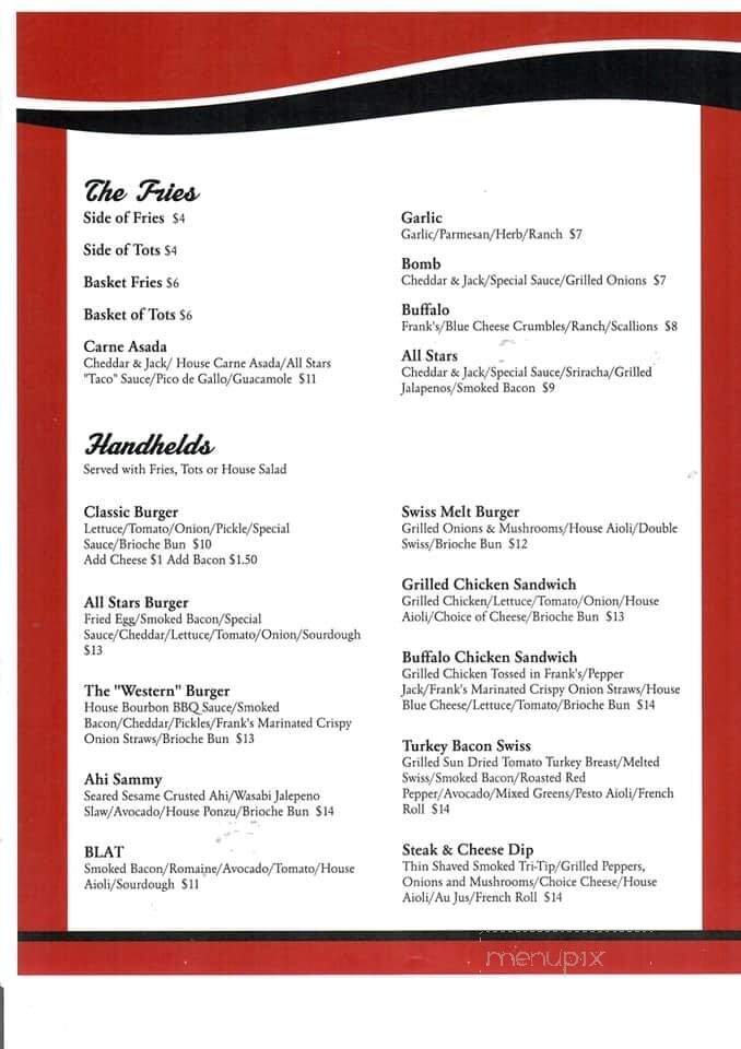 Menu page 2