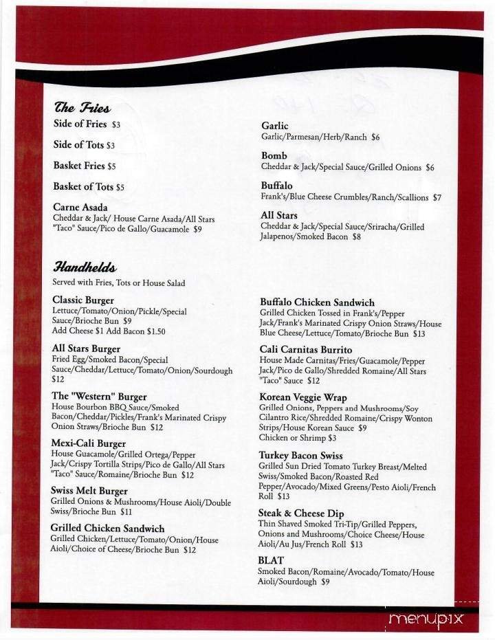 Menu page 2
