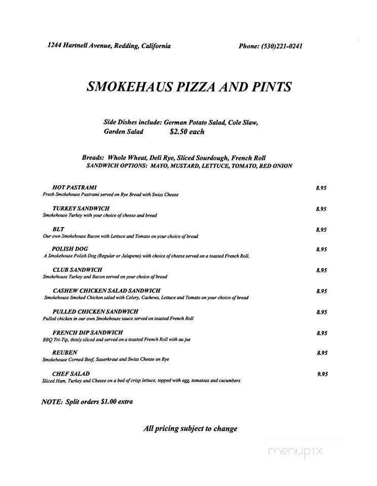 Menu page 2