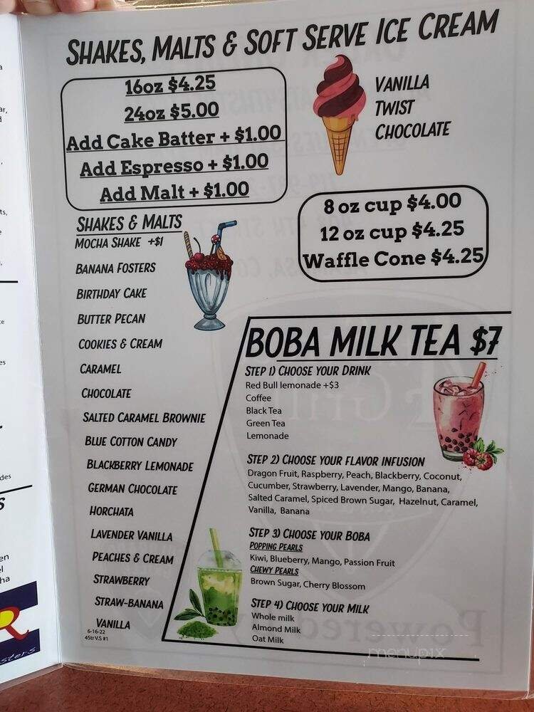 Menu page 1