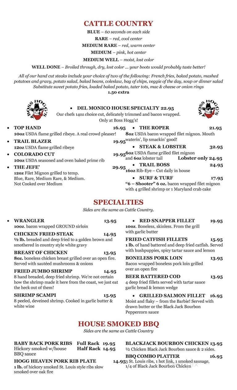 Menu page 3