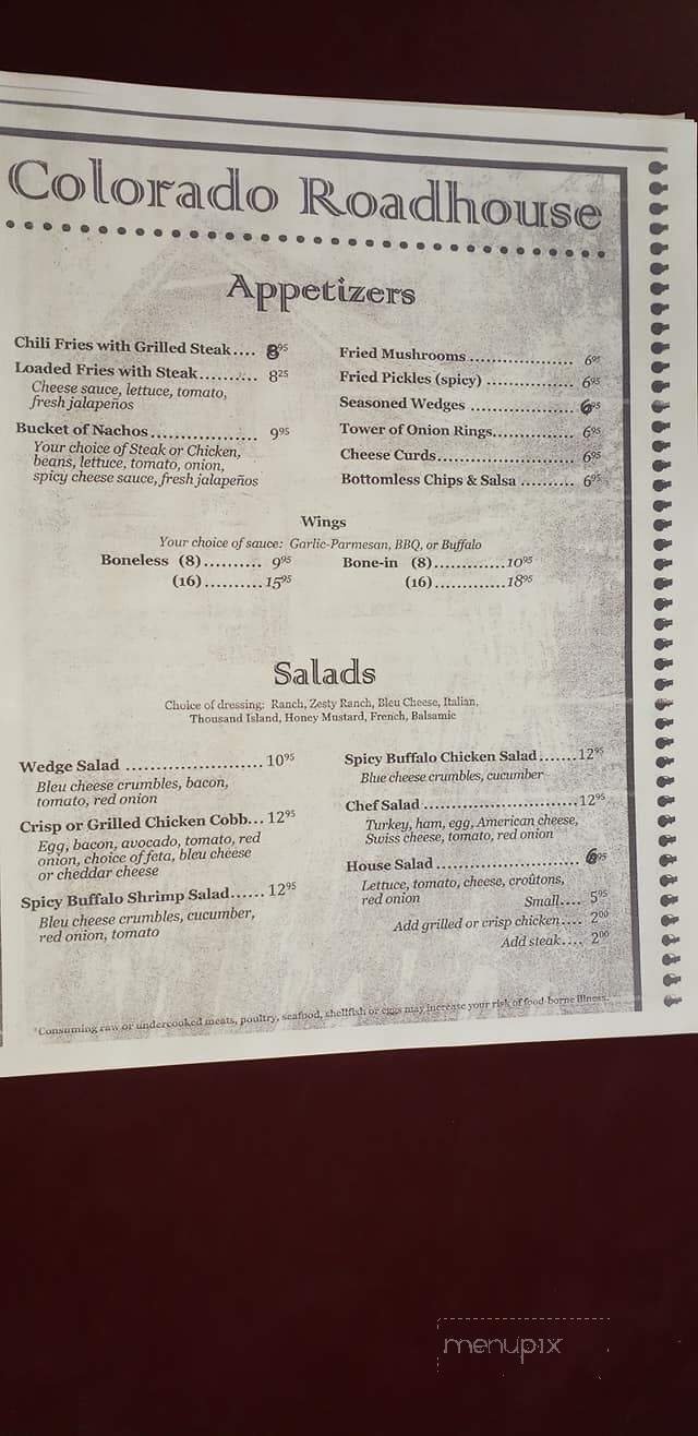 Menu page 7