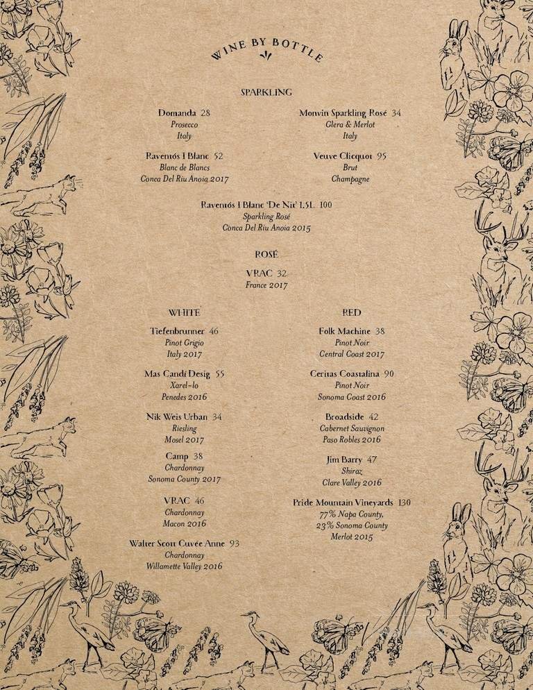 Menu page 5