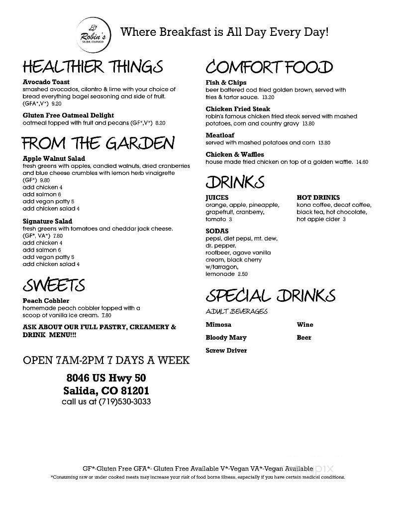 Menu page 5