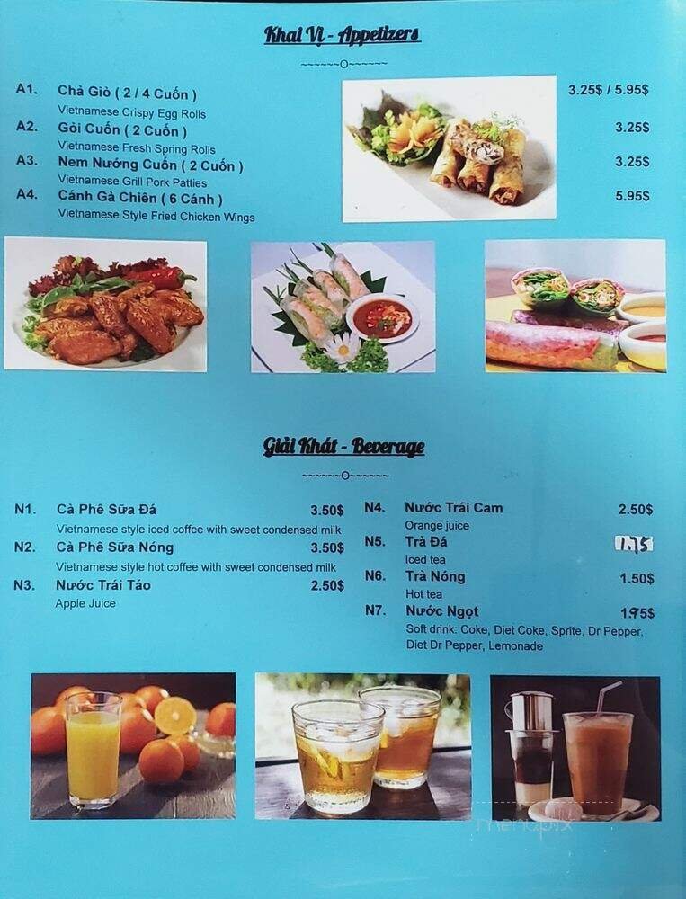 Menu page 6