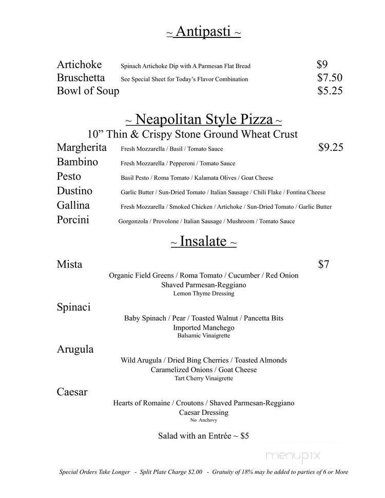 Menu page 2