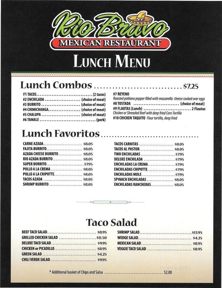 Menu page 3