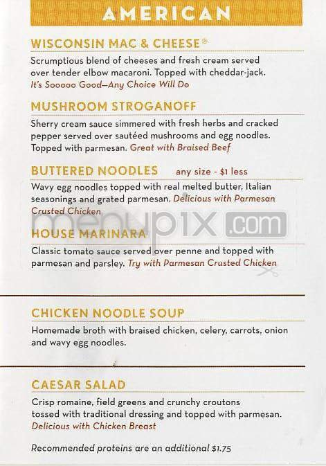 Menu page 5