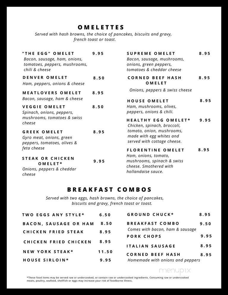 Menu page 1