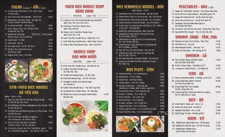 Menu page 2