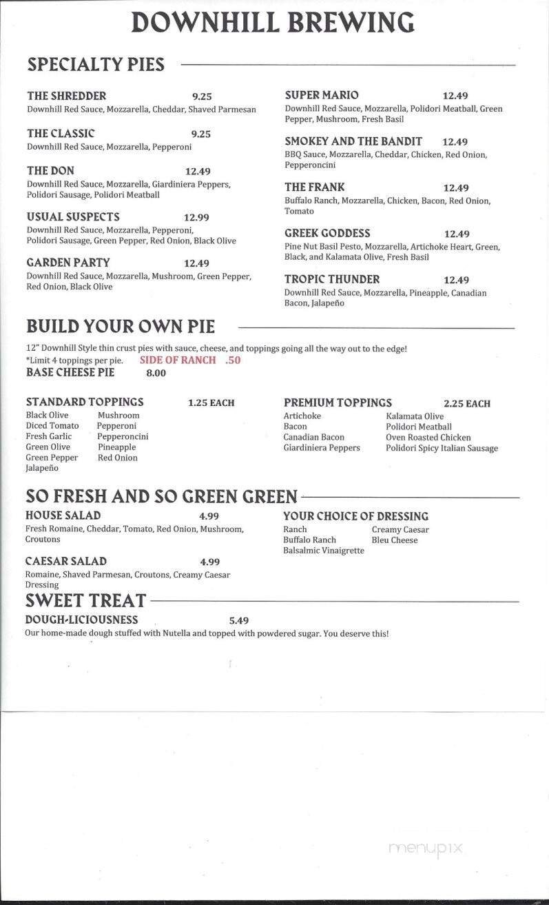 Menu page 7
