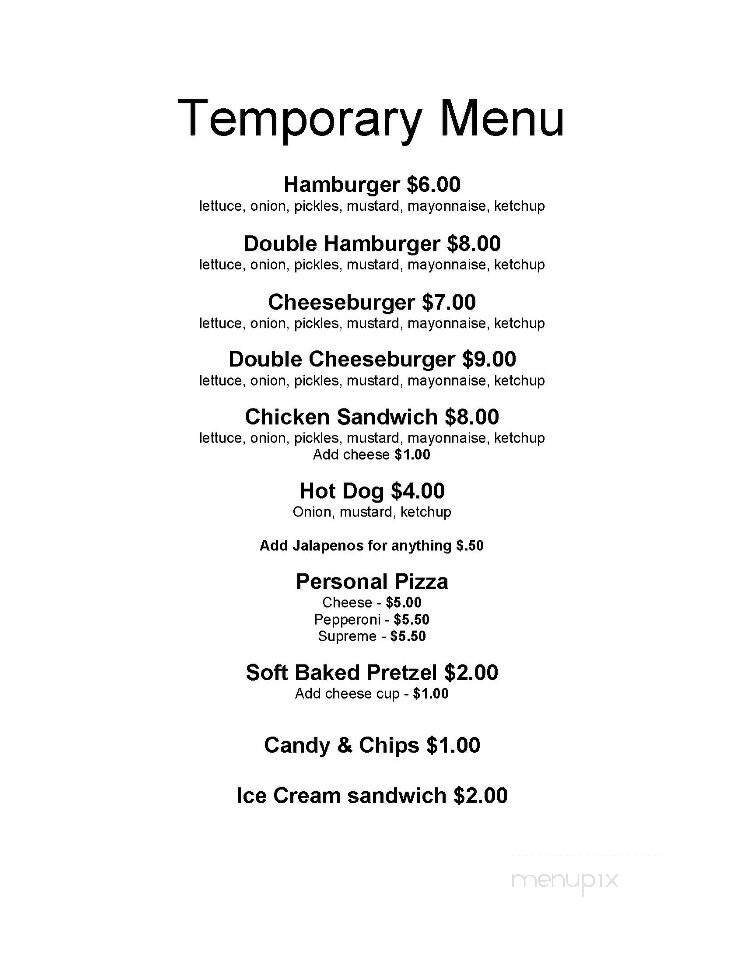 Menu page 2