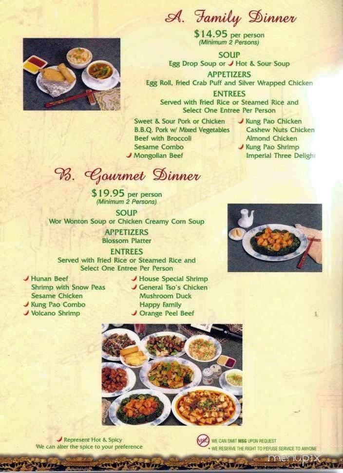 Menu page 10