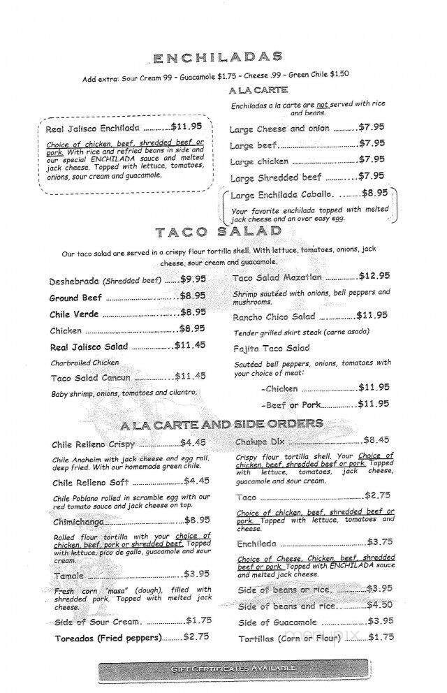 Menu page 5