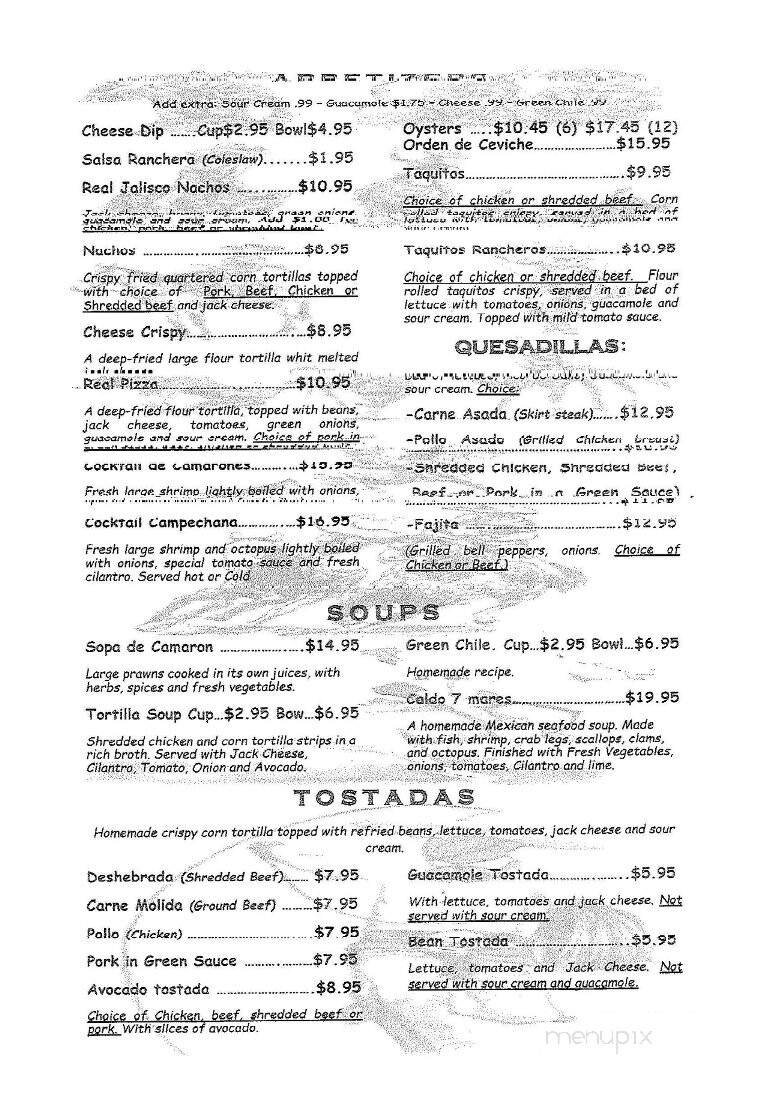 Menu page 7