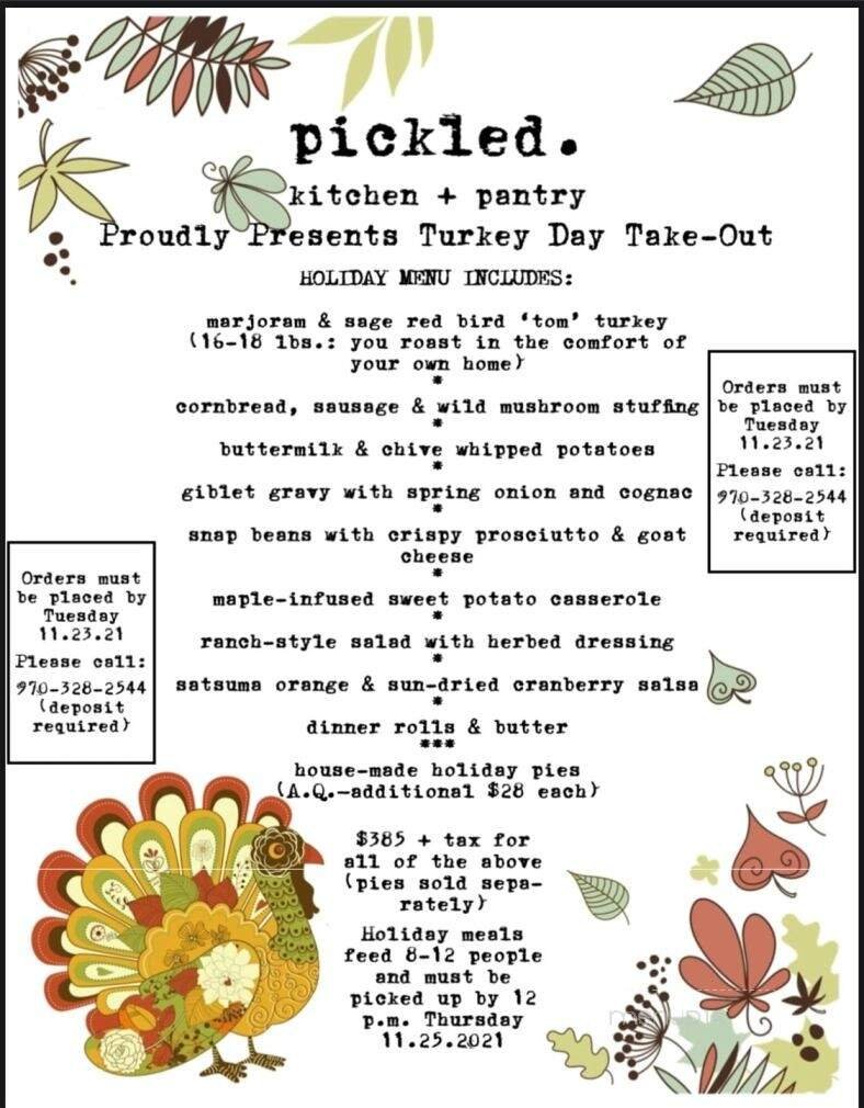 Menu page 1