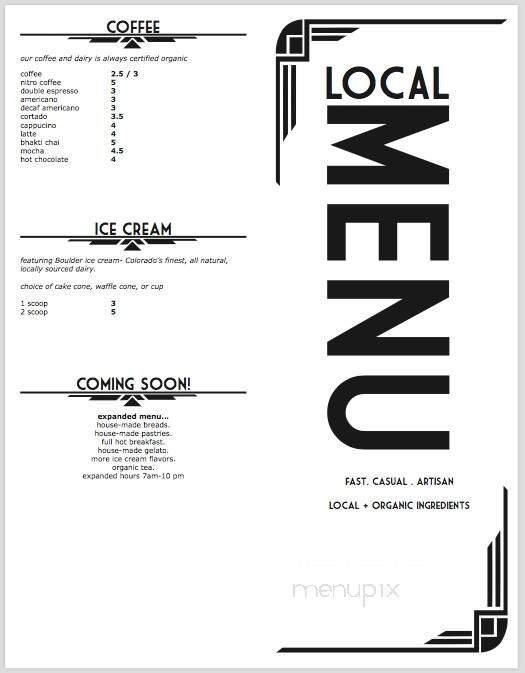 Menu page 2