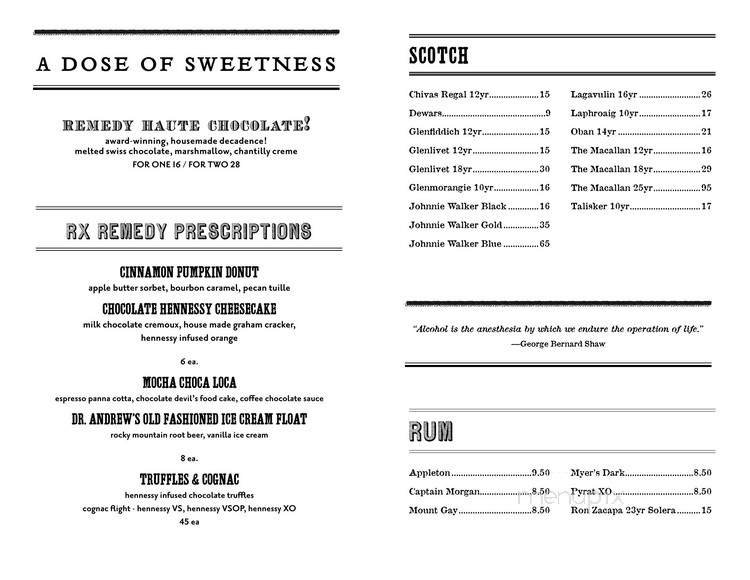 Menu page 5