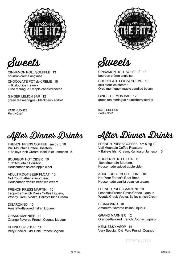 Menu page 3