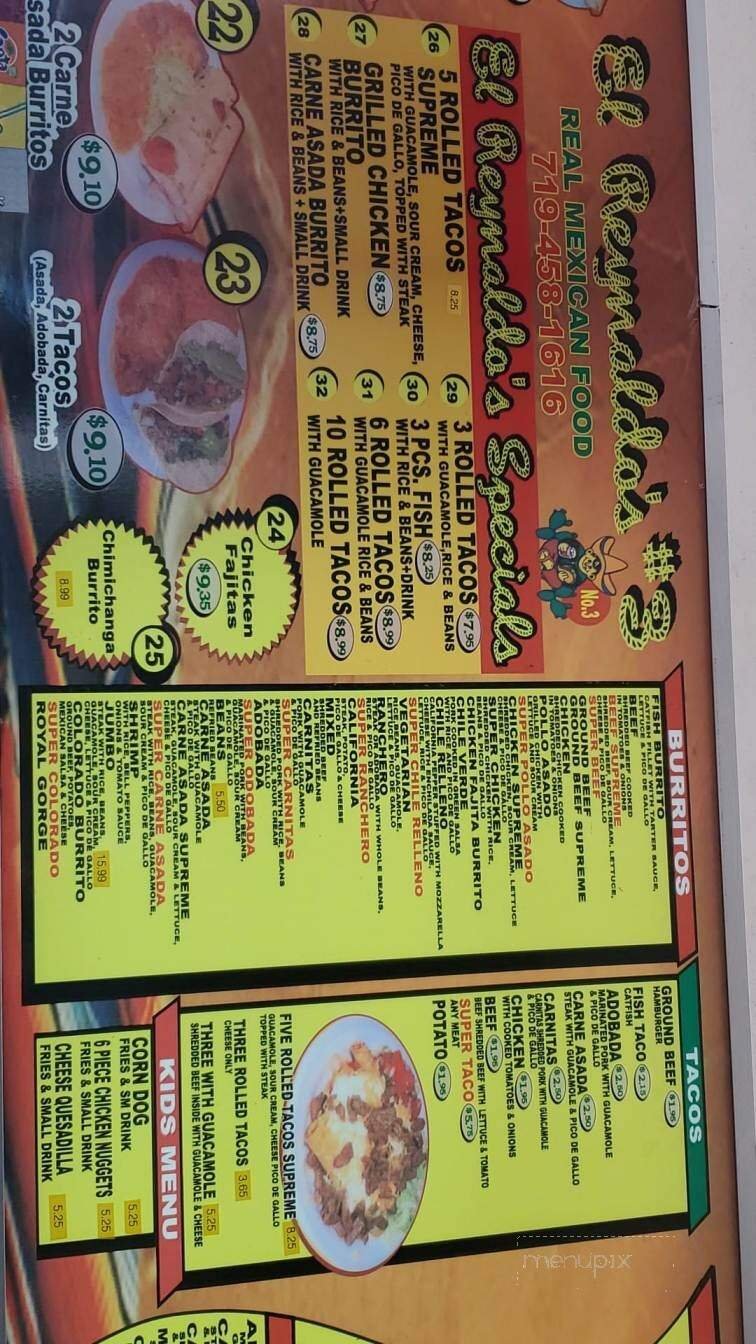 Menu page 2