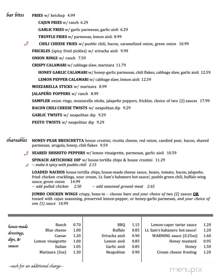Menu page 2