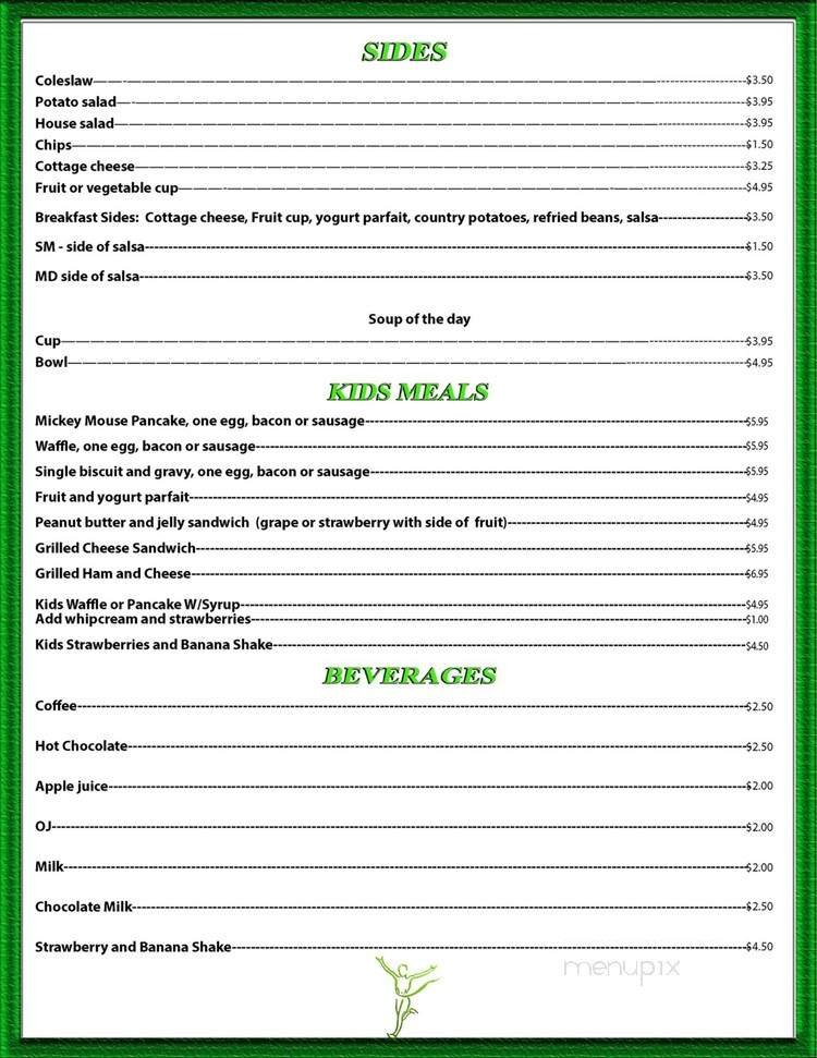 Menu page 6