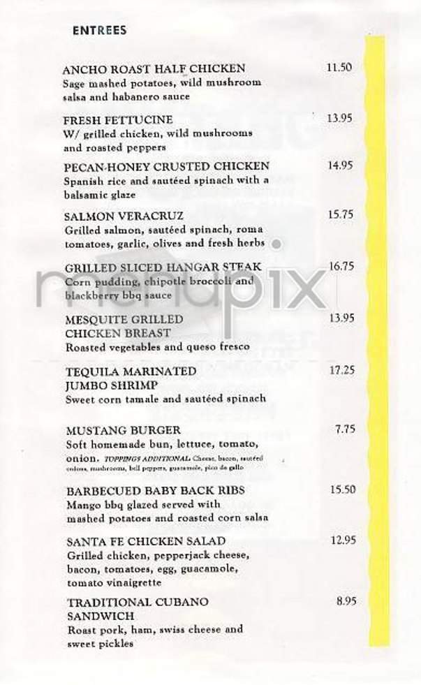 Menu page 3
