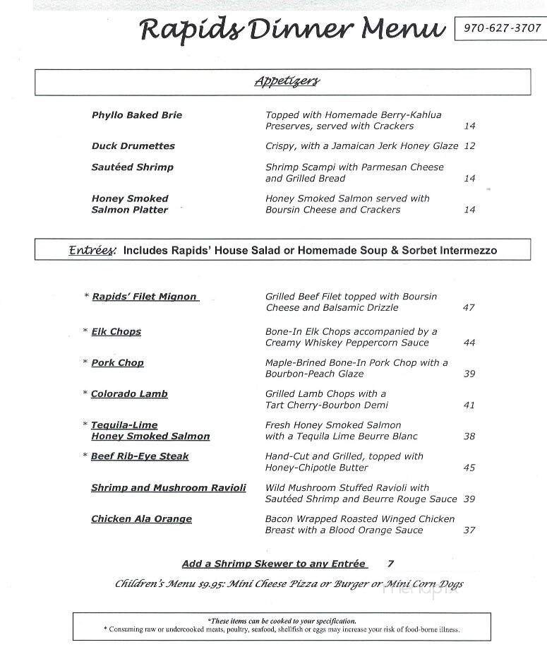 Menu page 4