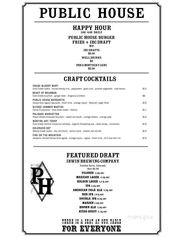 Menu page 2