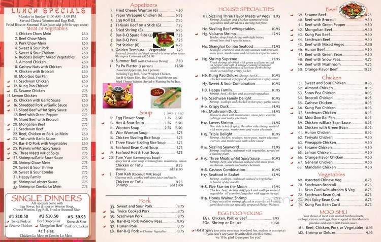 Menu page 6