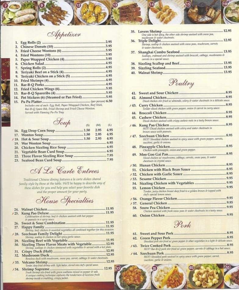 Menu page 3