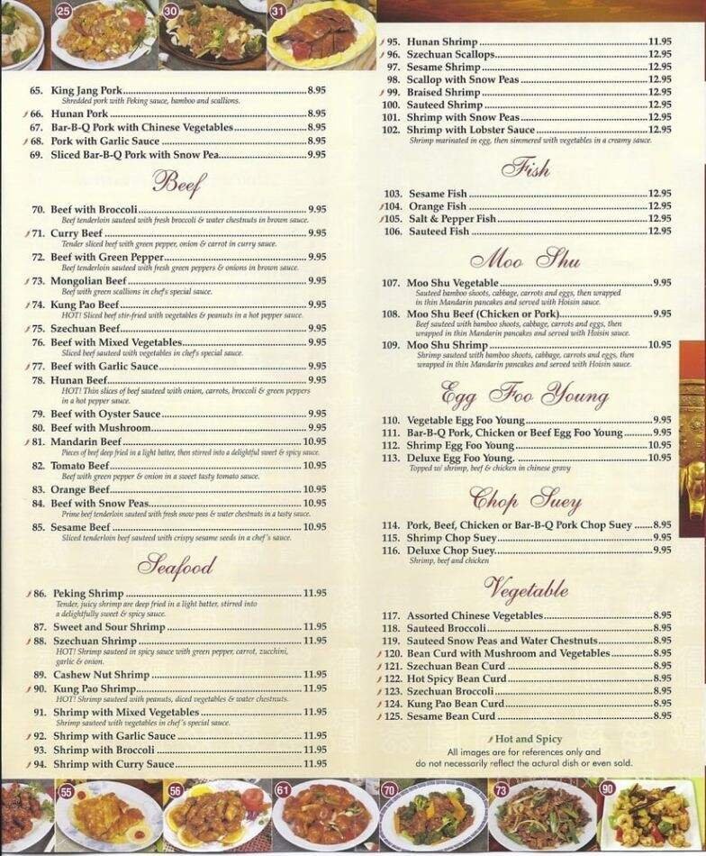 Menu page 4