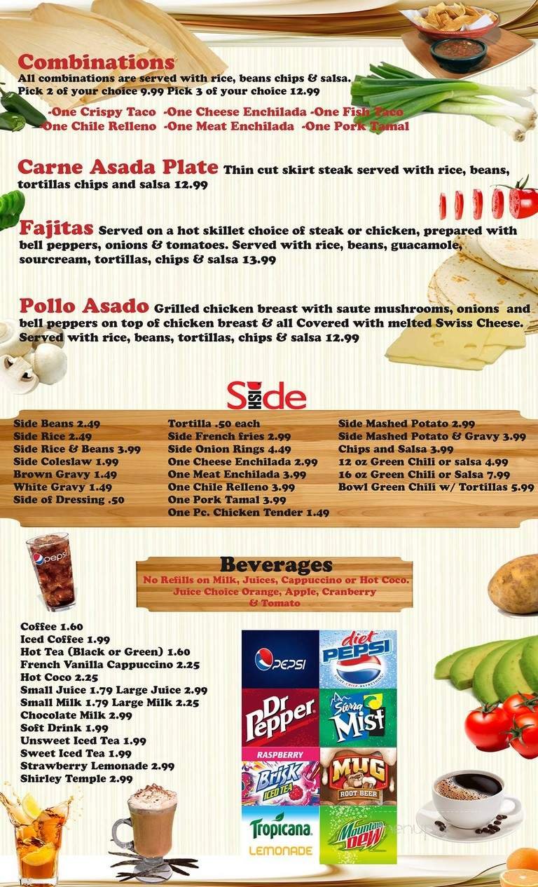 Menu page 5