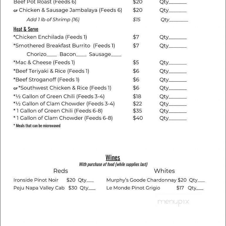 Menu page 5