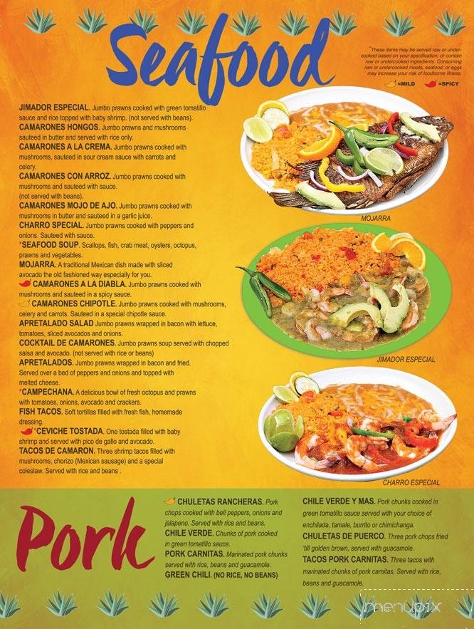 Menu page 2