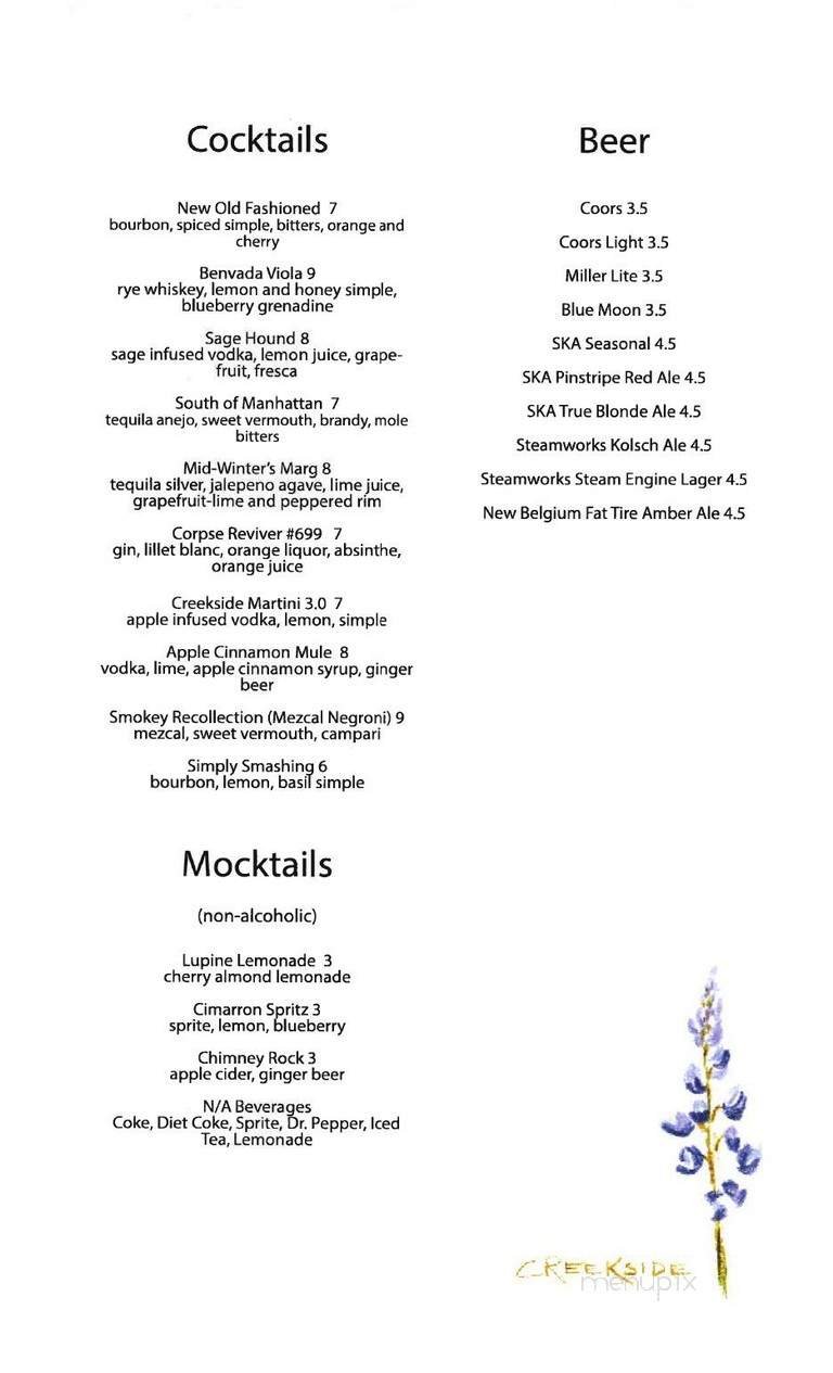 Menu page 4