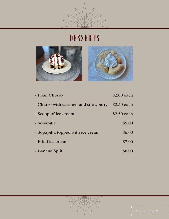 Menu page 7