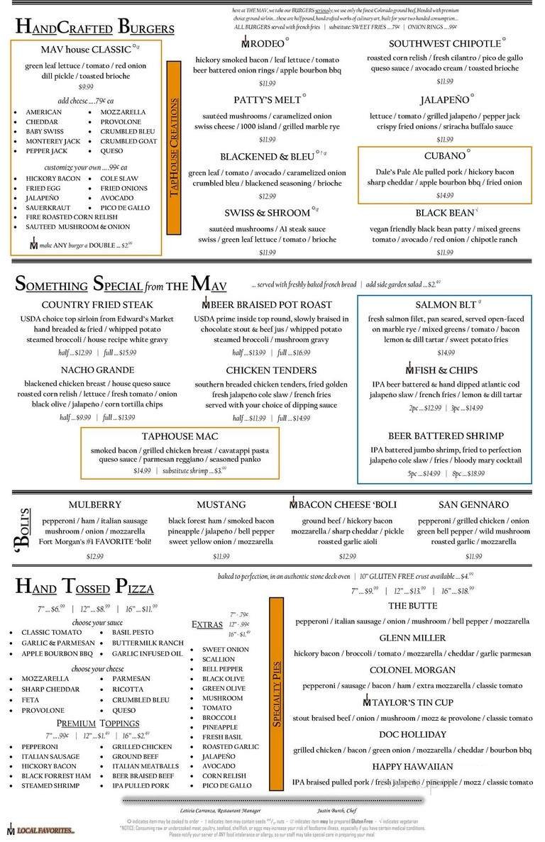Menu page 2