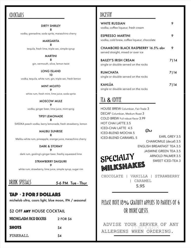 Menu page 4