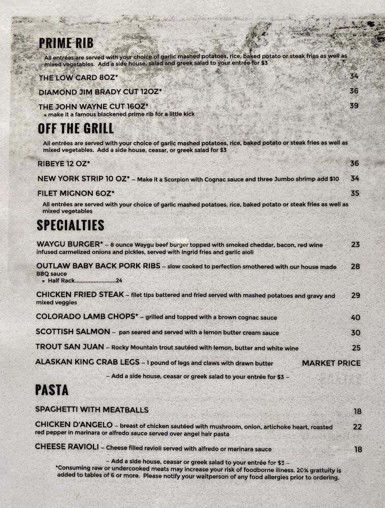 Menu page 3