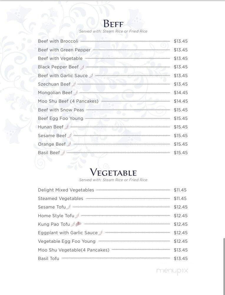 Menu page 3