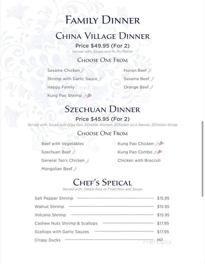 Menu page 5
