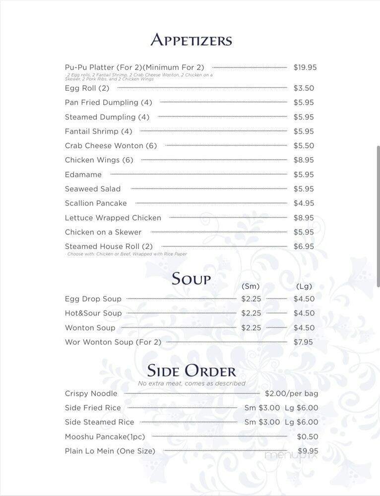 Menu page 6