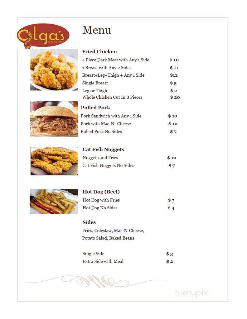 Menu page 3