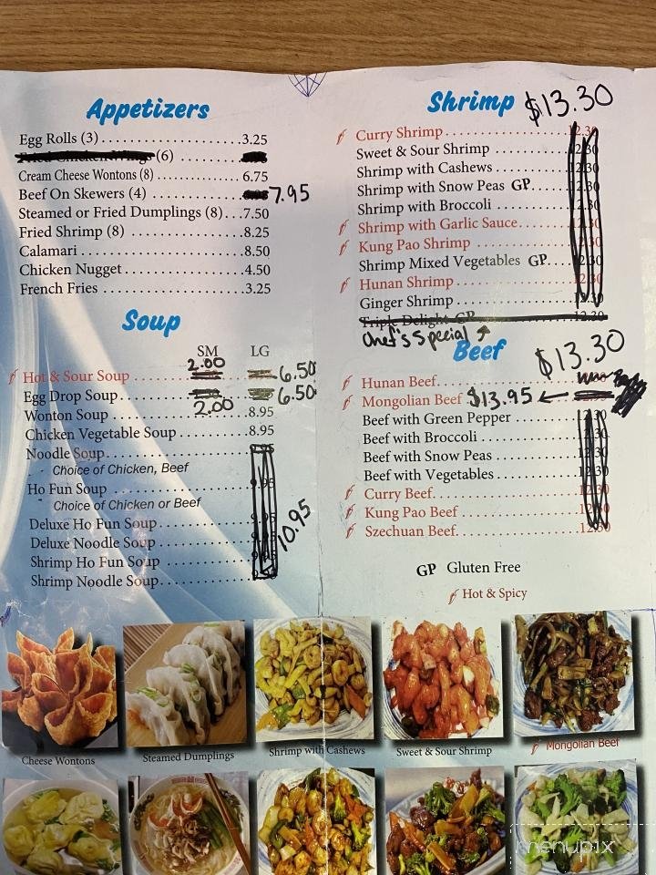 Menu page 2